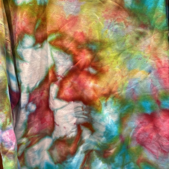 Ice dyed homemade sweatshirt size large - Picture 3 of 5